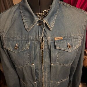 Lauren • Ralph Lauren •Blue Jean • Vintage • 90’s • Chore or Utility • Jacket •